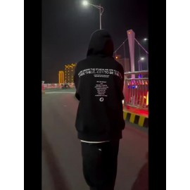 Men'S & Women'S Personalized Hoodie - Custom Text/Logo/Message, Soft Crewneck Pullover Sweatshirt, Loose Fit All-Season Casual Sweater, Machine Washable Custom Gift for Corporate/Events/Events - Durable Everyday Apparel, Corporate Events