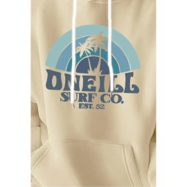 Men'S Oversized Fleece-Lined Hooded Sweatshirt with Surf & Beach Graphic Print - 100% Micro-Elastic Knit, Kangaroo Pocket, Surfing Surf Co. Design, Surfing-Themed Casual Pullover for Surfing, Beachwear & Everyday Comfort (Large Size) - Ideal Gift fo