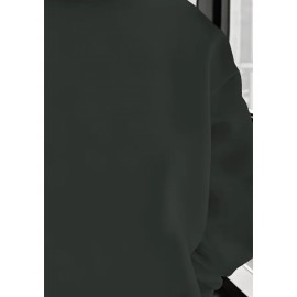 Men'S Oversized Fleece-Lined Hooded Sweatshirt with Surf & Beach Graphic Print - 100% Micro-Elastic Knit, Kangaroo Pocket, Surfing Surf Co. Design, Surfing-Themed Casual Pullover for Surfing, Beachwear & Everyday Comfort (Large Size) - Ideal Gift fo