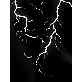 Men's Neon Pink Lightning Bolt Hoodie - Stretch Knit Pullover Sweatshirt with Adjustable Hood, Bold White Lightning Print, Machine Washable Winter Warm Coat for Gym, Streetwear & Casual Outfits - Durable Neon Glow Jacket, PLUS SIZE, Big And Tall Men Clothing, Winter Clothes For Women Plus Size, Oversized Hoodie Men, Winter Hoodies For Men, Botas De Invierno, Plus Size Pants For Men, Long Sleeve Plus Size, Chunky Sweaters, Plus Size Sweat Suit, Thick Hoodies For Women,