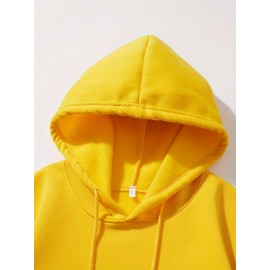 Men'S King Crown Print Hooded Sweatshirt - Royal & Golden Lettering, Winter Knit Fabric with Slight Stretch, Regular Fit Long Sleeve Pullover, Casual American Style Statement Piece for Everyday & Formal Wear - Ideal Gift for Men (KING Lettering Desi