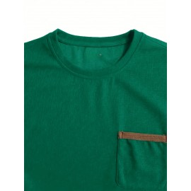 3pcs Men'S Plus Size Casual Short Sleeve T-Shirt Set, Essential Basic Tee - Breathable, Soft & Comfortable Waffle Fabric, Solid Color, Round Neck, Perfect for Casual Attire, PLUS SIZE, Men'S Set On, Men'S White Beach Set, Men'S Training Suit Set, Men'S Beach Set For Large Sizes