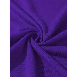 Plus Size Men's Casual Round Neck T-Shirt - 