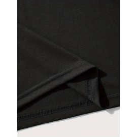 Plus Size Men's Casual Round Neck T-Shirt - 