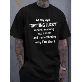 [Funny T Shirts] Men's Funny Aging Humor T-Shirt - 