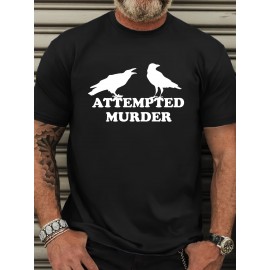 Plus Size Men'S Casual Crew Neck 