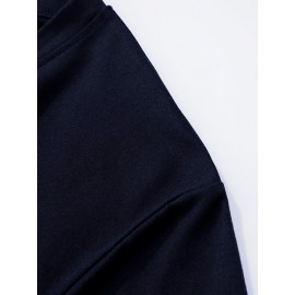 2pcs Men's Heavyweight 95% Polyester/5% Spandex Oversized Long Sleeve T-Shirt Set - Soft Stretch Round Neck Casual Layering Shirts in Green & Grey, Solid Color Winter Warmth, Comfortable Casual Attire, Plus Size Available (Machine Washable) - Ideal for Fall & Winter Layering Essentials (Casual & Formal Outfits) - Versatile Matching Outfits for Men, Relaxed Fit, Durable & Easy Care, Long Sleeve T Shirts for Men, Mens Plus Size T Shirt, Printed T Shirts for Men, PLUS SIZE