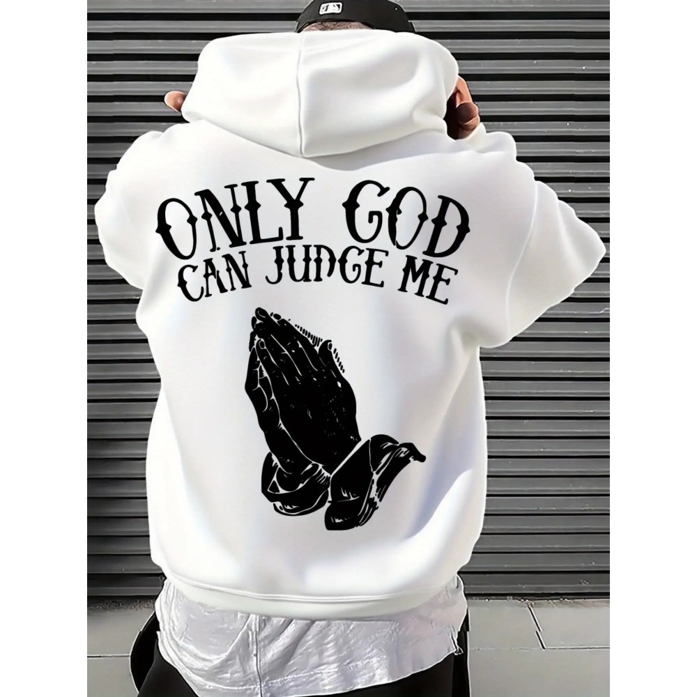 Men'S Christian Faith Hooded Sweatshirt with 
