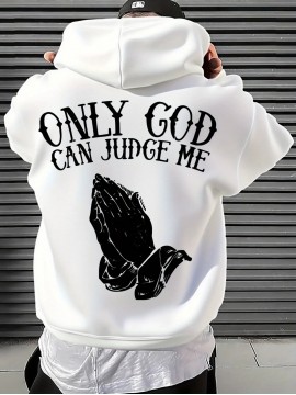 Men'S Christian Faith Hooded Sweatshirt with 